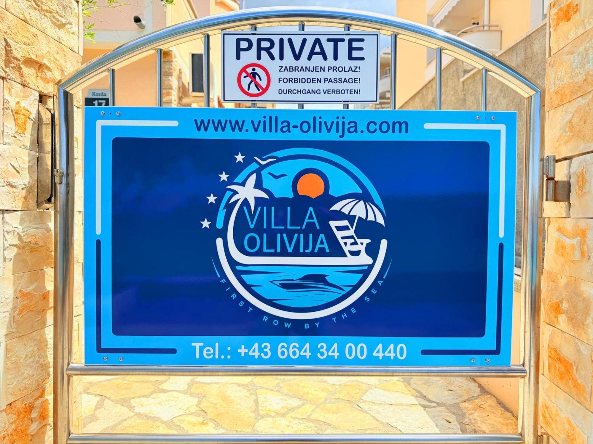 Villa Olivija-Direkt Am Strand! Stara Novalja Exterior photo